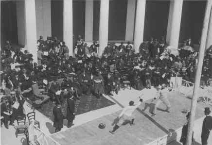 Фехтование на летних олимпийских играх 1896