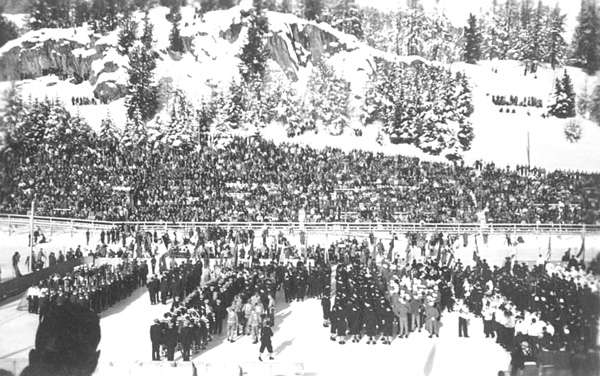 Церемония открытия зимних Олимпийских игр 1948 года
