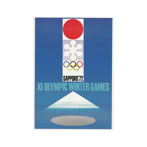 Саппоро 1972 официальный плакат игр
