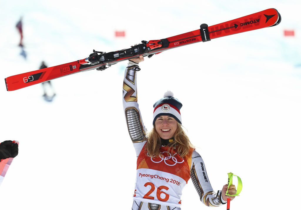 Эстер Ледецкая на зимних Олимпийских играх 2018