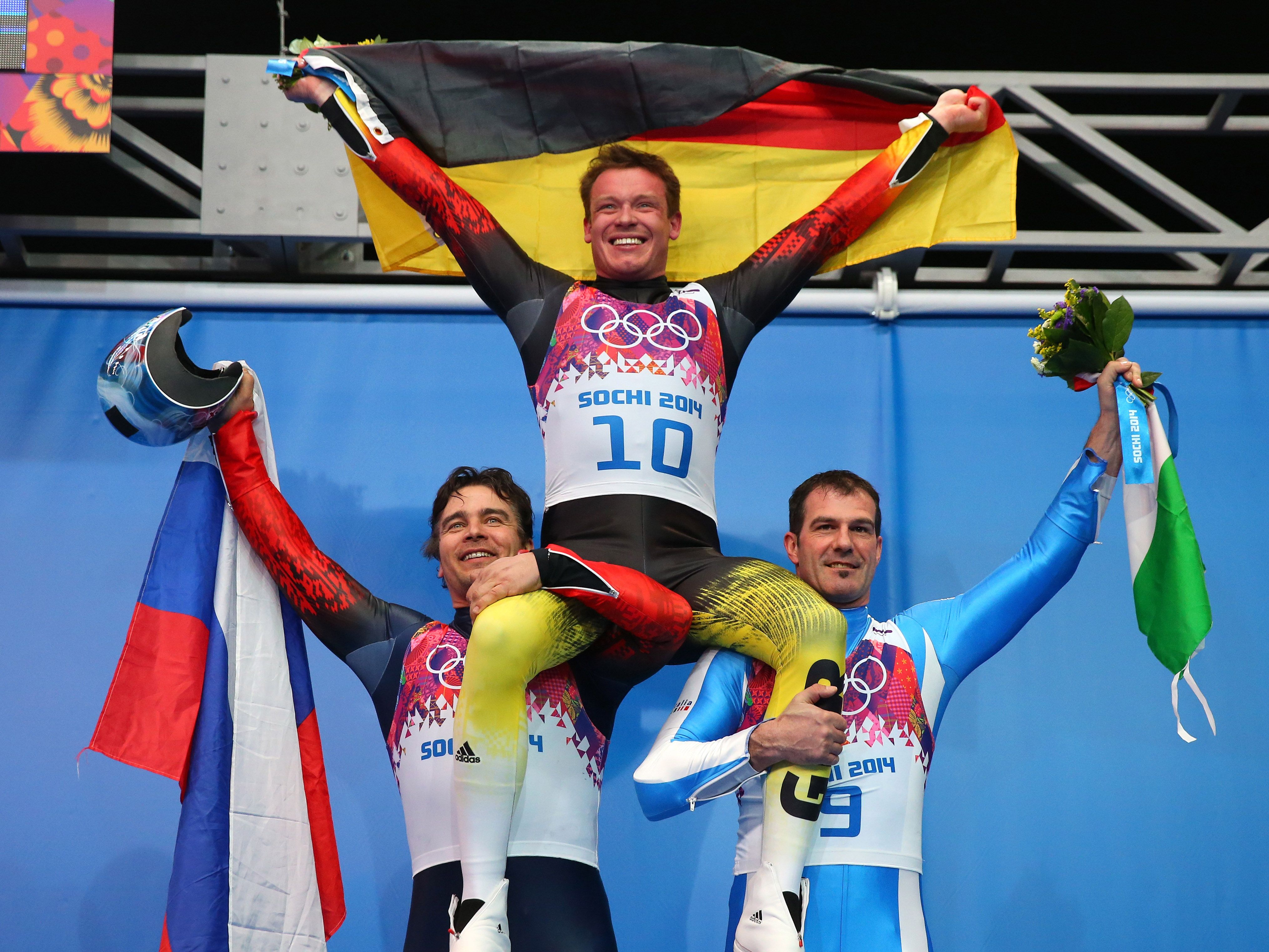 Феликс Лох на олимпиаде в сочи 2014