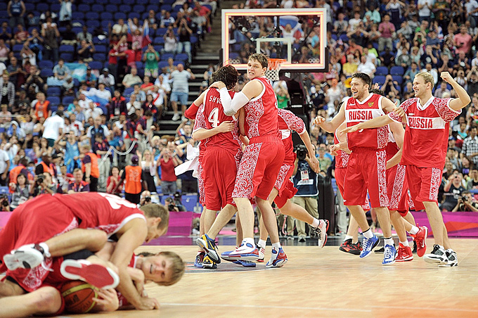Сборная России по баскетболу на олимпиаде 2012 года в Лондоне