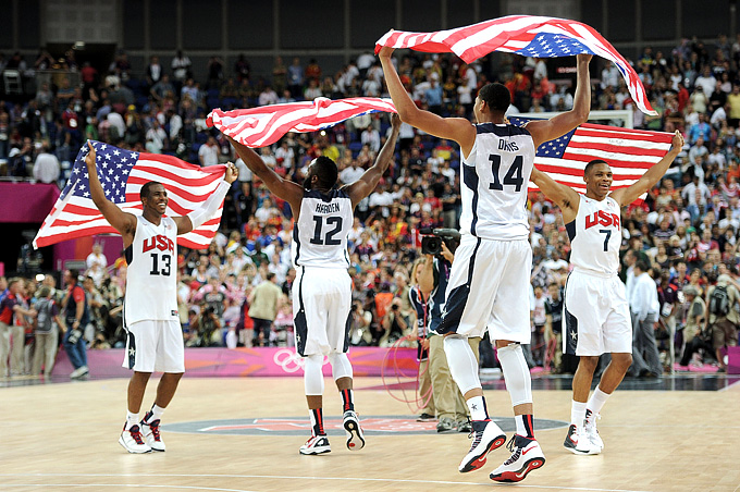 сборная США по баскетболу на олимпийских Играх 2012