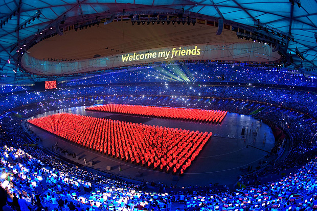 XXIX летние Олимпийские игры в Пекине церемония открытия