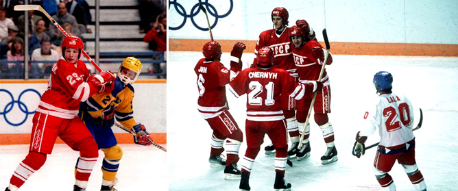 Хоккей на олимпиаде Калгари 1988
