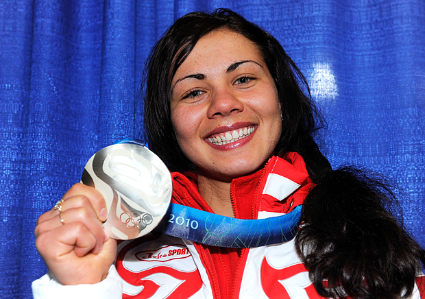 Екатерина Илюхина на Олимпиаде в Ванкувере 2010 год