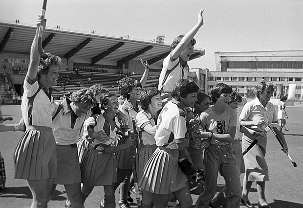 Женская сборная Зимбабве — чемпион московской Олимпиады