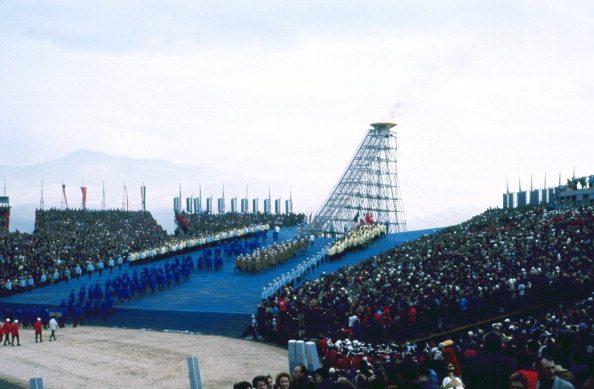 Церемония открытия зимней Олимпиады 1968 фото