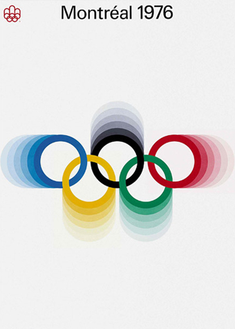 Эмблема летних олимпийских игр 1976 года в Монреале