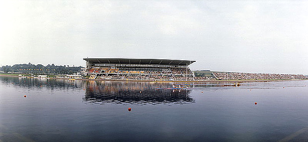 Гребной канал в Крылатском во время летних Олимпийских игр 1980 года