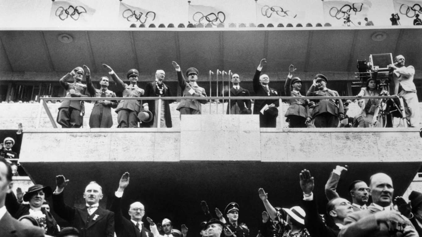 Адольф Гитлер Олимпиада 1936 Берлин
