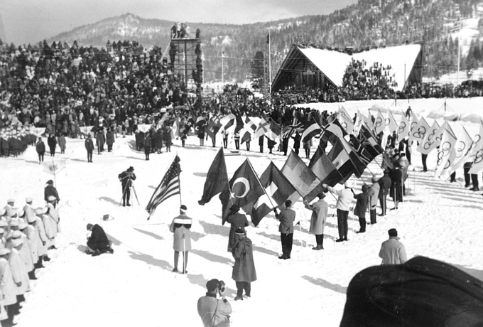 Церемония открытия зимних олимпийских игр 1960 года