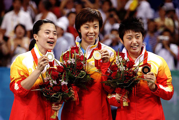 Настольный теннис на олимпиаде Пекин 2008