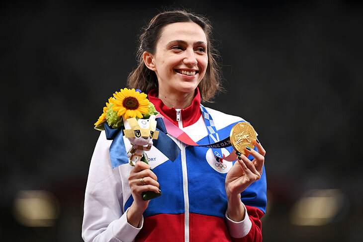 мария ласицкене с олимпийской медалью