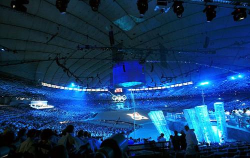 церемония открытия олимпийских игр в Ванкувере