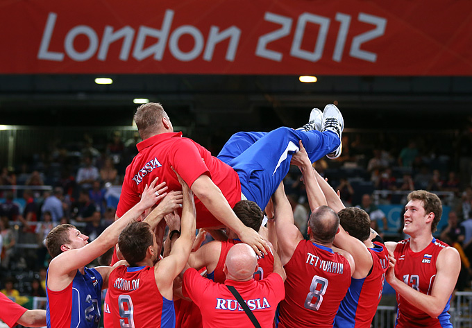 Победа сборной России по волейболу на олимпийских играх 2012