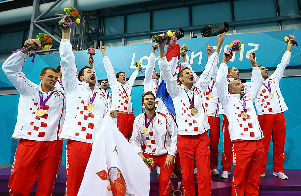 Мужская сборная Хорватии по водному поло Лондон 2012