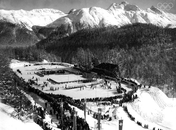 Церемония открытия зимних Олимпийских игр 1948 года
