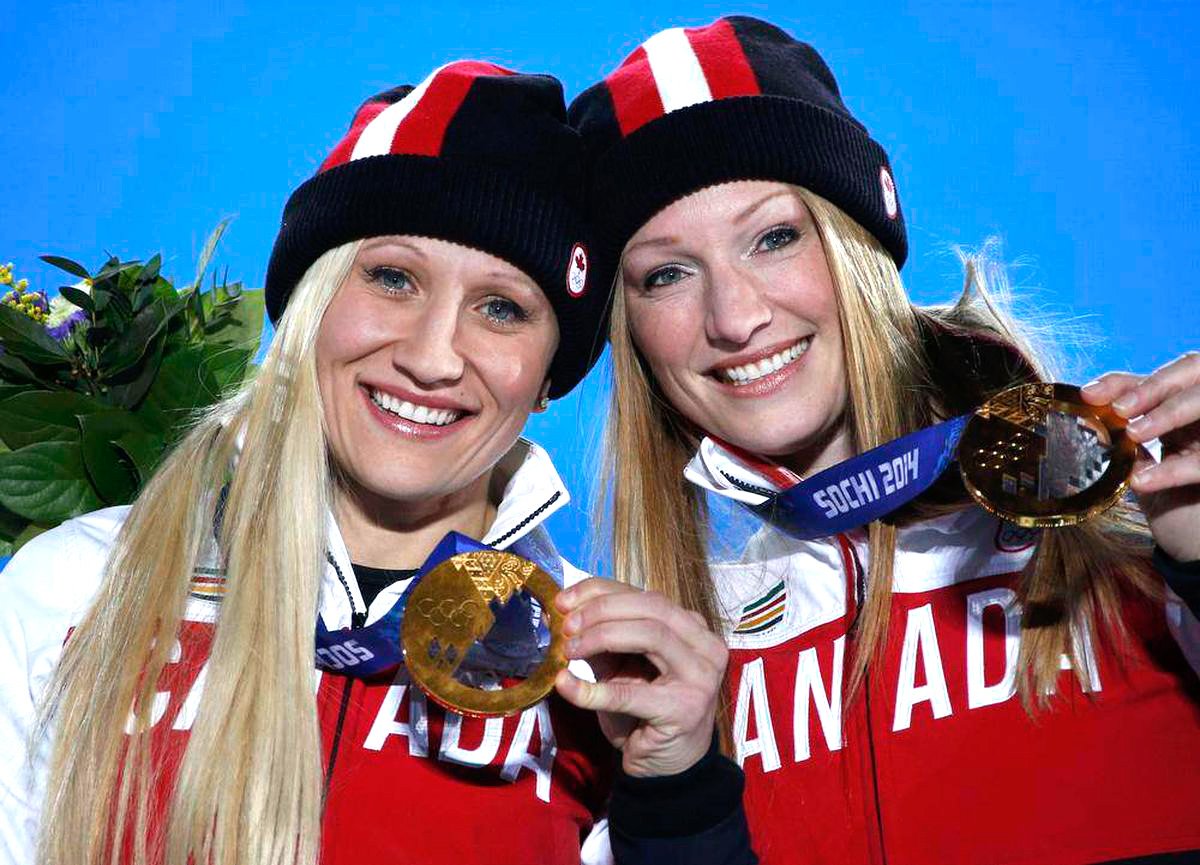 Кейли Хамфрис и Хезер Мойс Бобслей на олимпиаде Сочи 2014