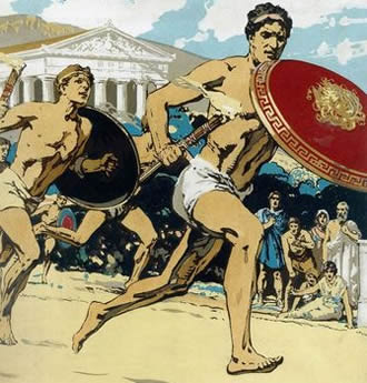 античные олимпийские игры