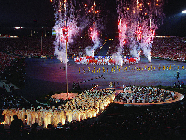 Церемония открытия летних Олимпийских игр 1996 года