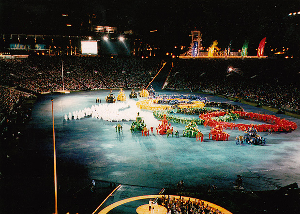XXVI летние Олимпийские игры церемония открытия
