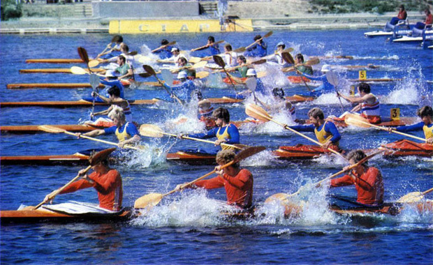 Гребля на байдарках и каноэ на олимпиаде Москва 1980