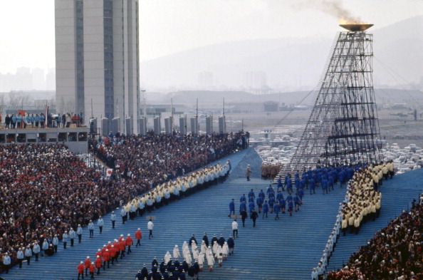 Церемония открытия зимней Олимпиады 1968