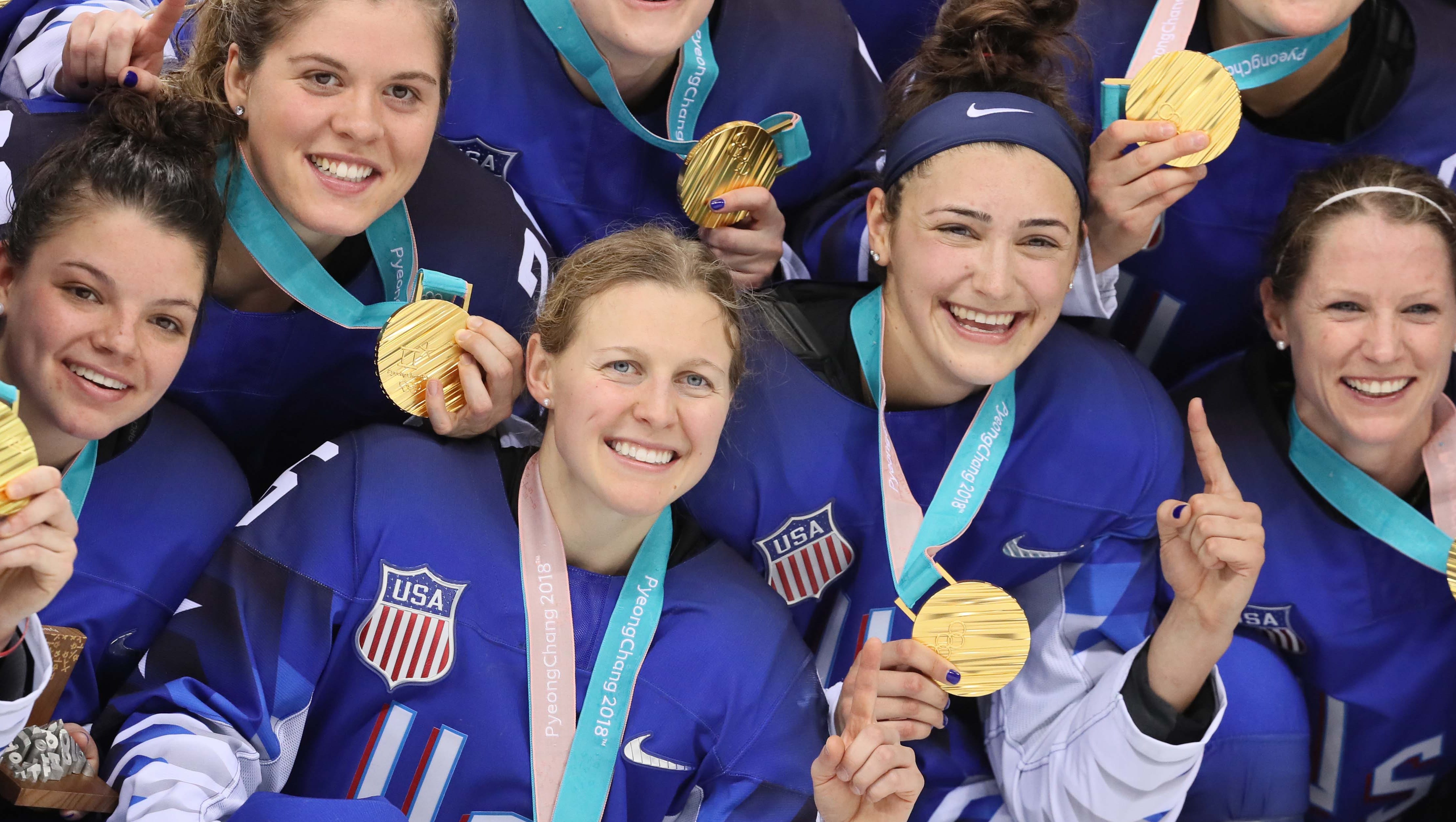 Женская сборная США по хоккею на олимпиаде Пхёнчхан 2018