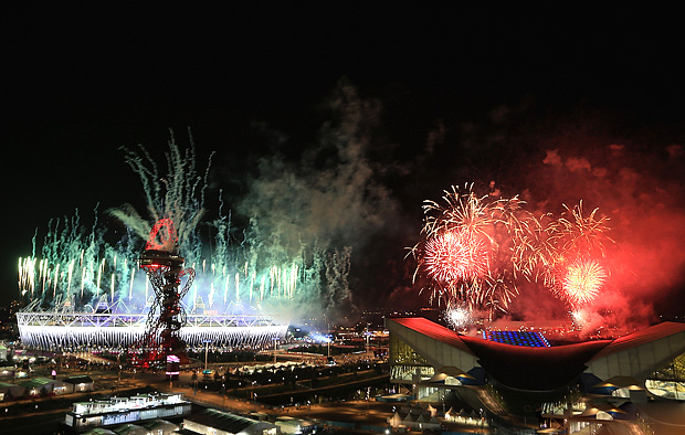 Церемония закрытия XXX летних олимпийских игр в Лондоне
