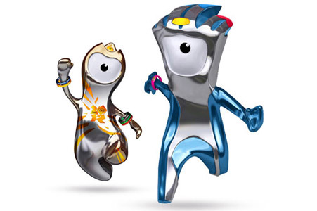 Венлок и Мандевиль талисманы олимпийских игр 2012 в Лондоне
