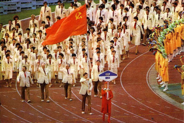 Парад сборных на летних Олимпийских играх 1980