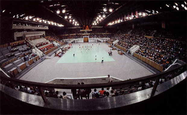 Малая спортивная арена во время Олимпиады-80
