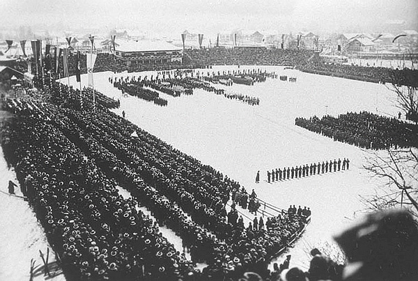Церемония открытия Олимпийских Игр 1936