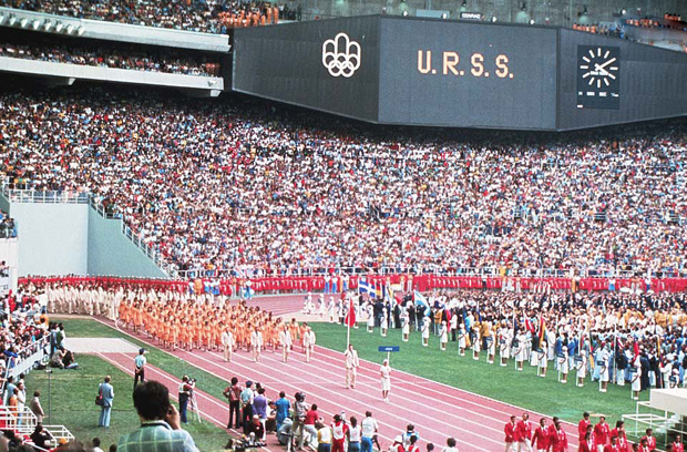 Монреаль 1976 церемония открытия
