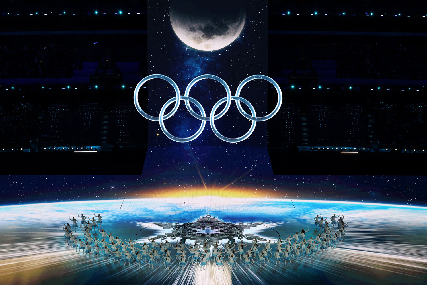 Пекин 2022 зимняя олимпиада церемония открытия фото