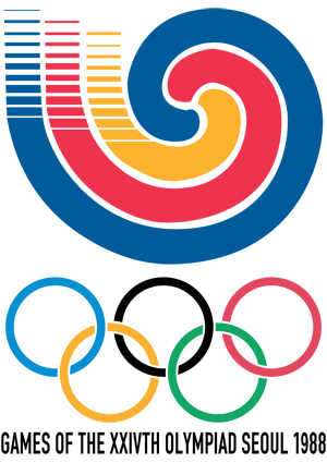 Эмблема летней Олимпиады 1988