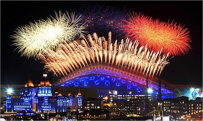 Торжественная церемония открытия Олимпиады в Сочи