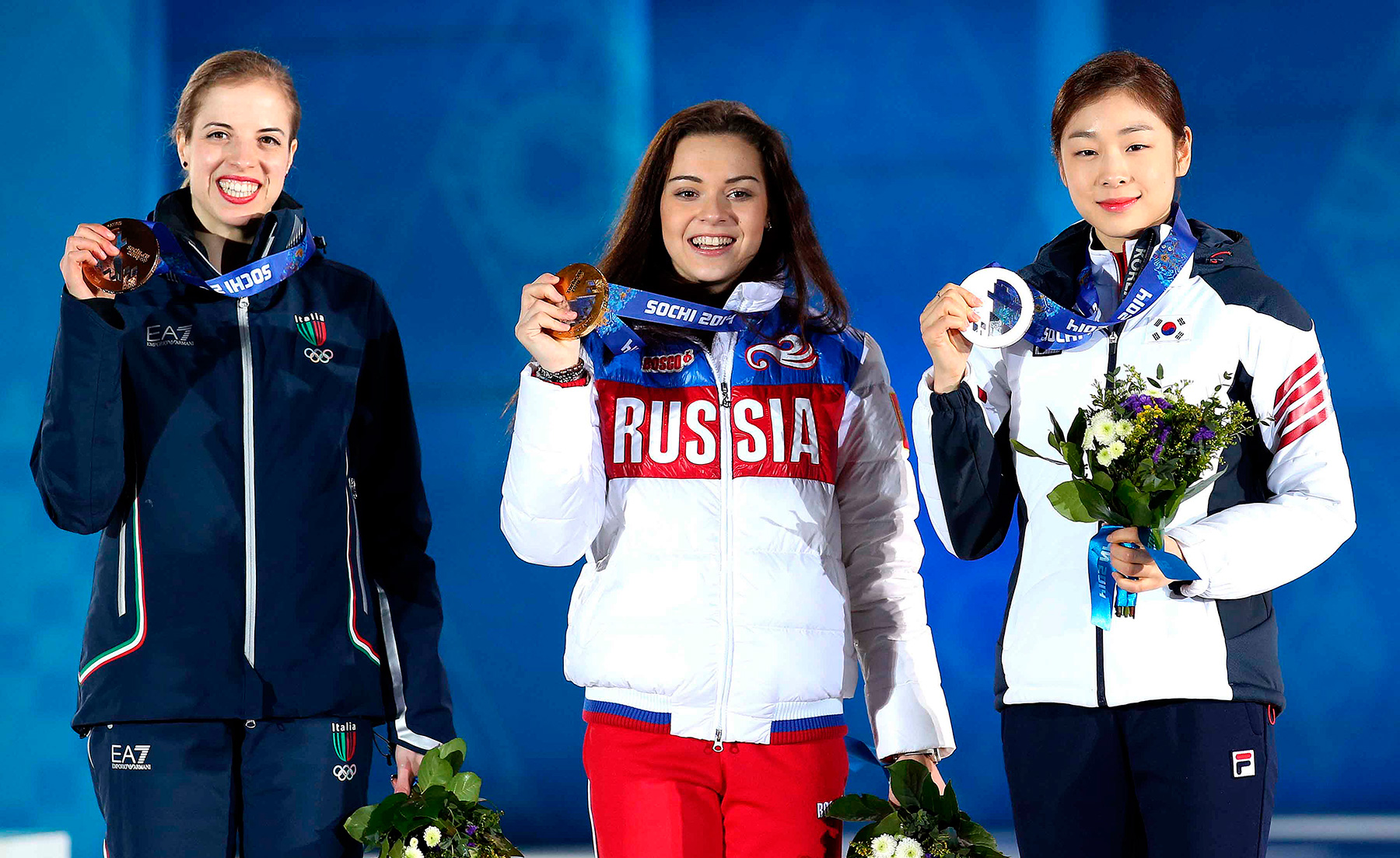 Аделина Сотникова на олимпиаде в Сочи