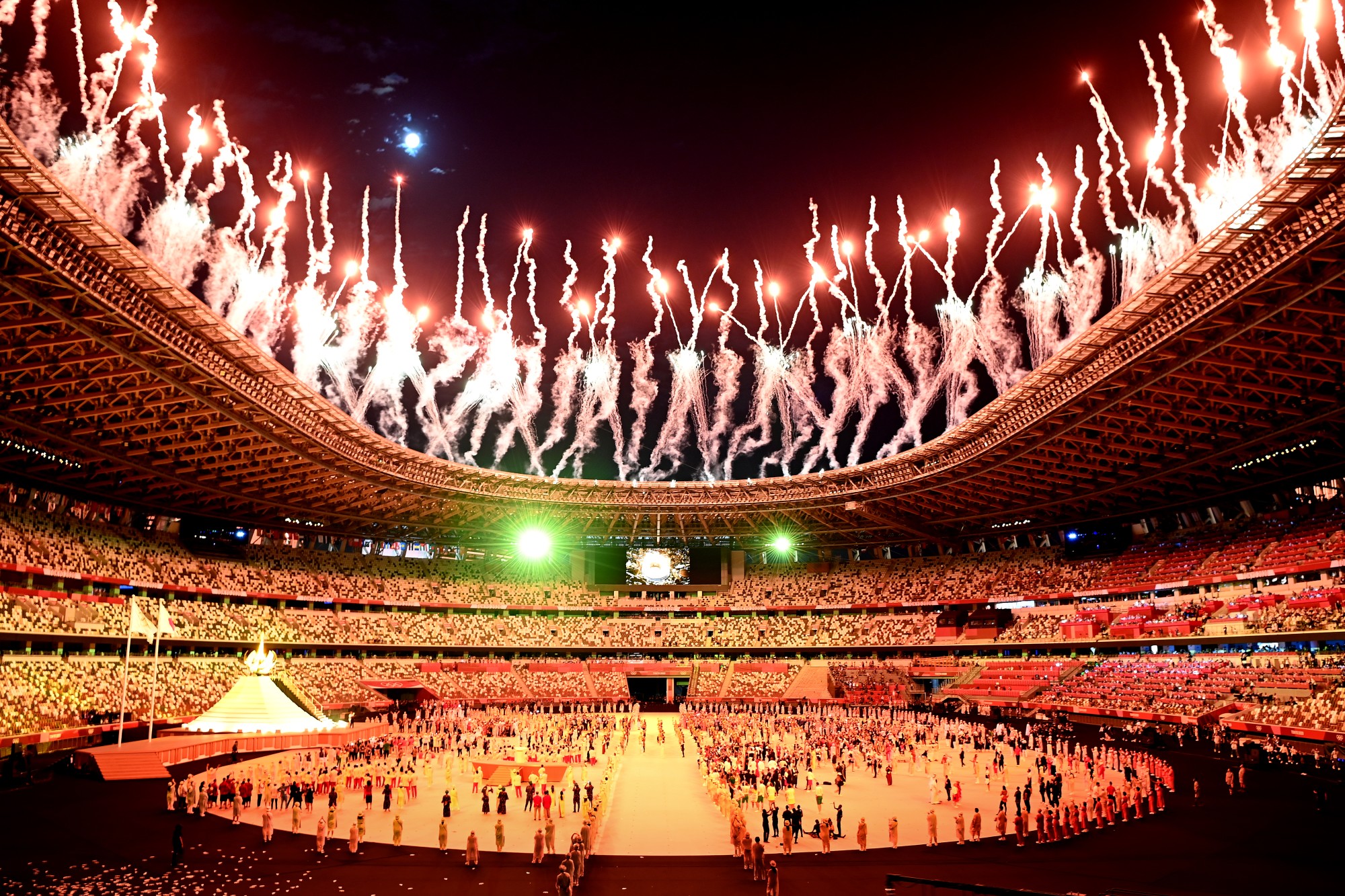Токио церемония открытия олимпиады 2020
