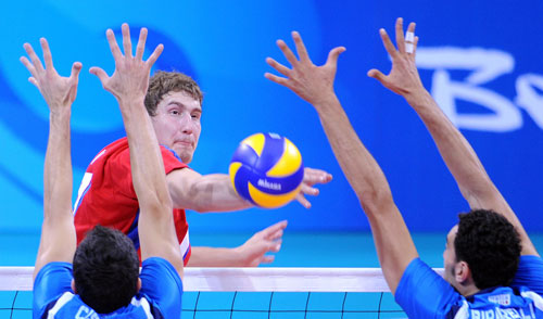 мужская сборная России по волейболу в Пекине
